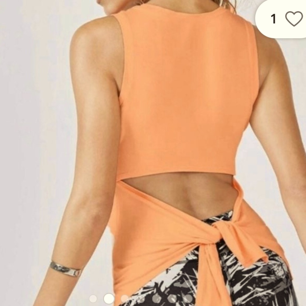 Fabletics Mariela Tank Top - Women | Color: Peach | Size: XS EUC